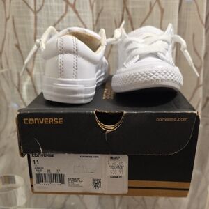 Converse Kids White Sneakers - SIZE 11 Junior